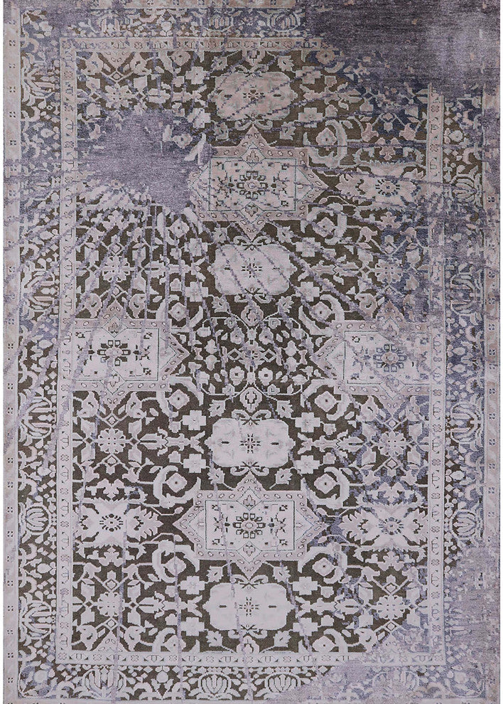 Ahgly Company Indoor Rectangle Mid-Century Modern Area Rugs, 2' x 5'