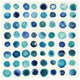 "Spot of Rain" Digital Paper Print by Shirley Novak, 20"x20"