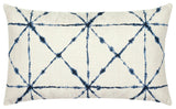 Trilogy Indigo Lumbar Indoor/Outdoor Performance Pillow, 12"x20"