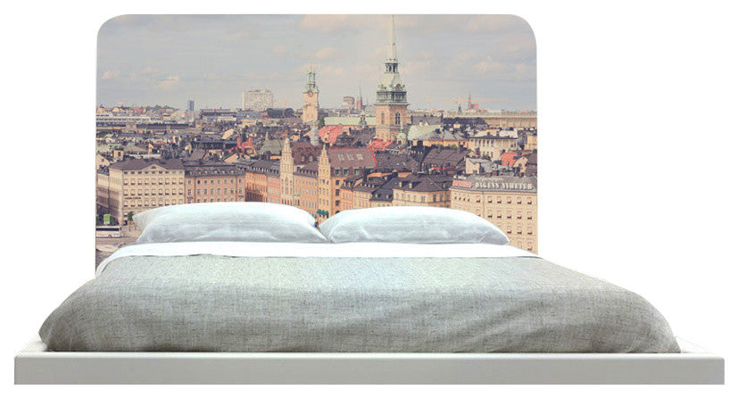 "European City" Headboard