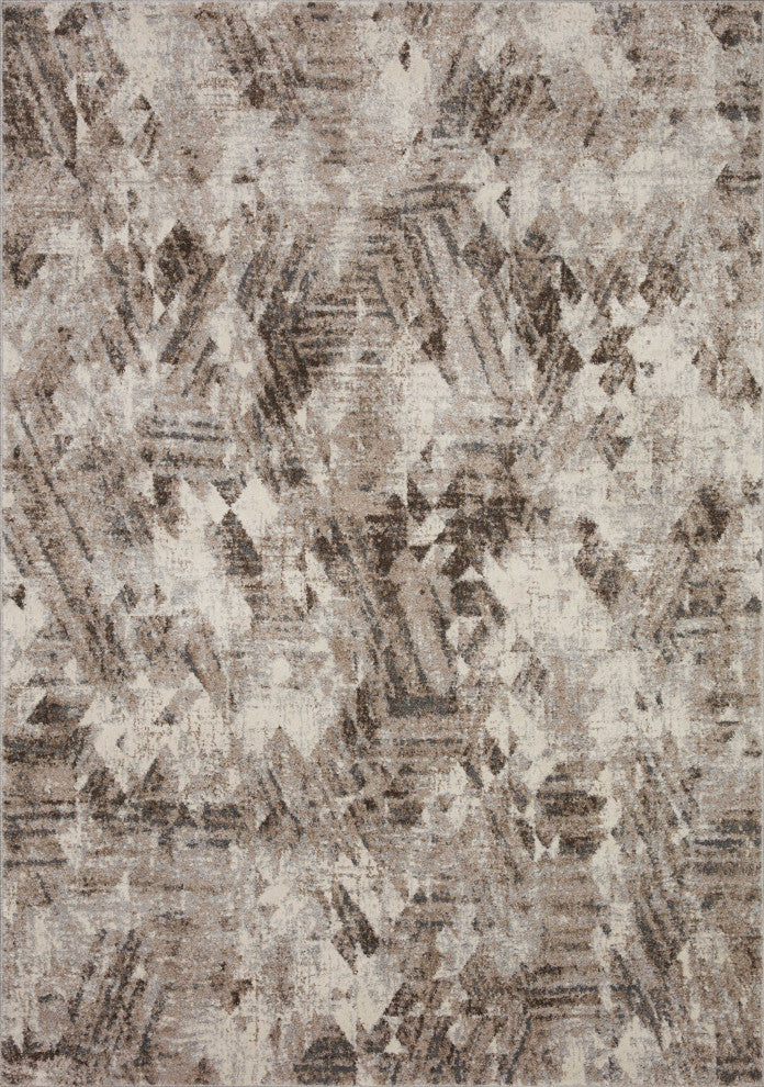 Loloi II Austen AUS-03 Natural, Mocha Area Rug, 9'3"x13'3"