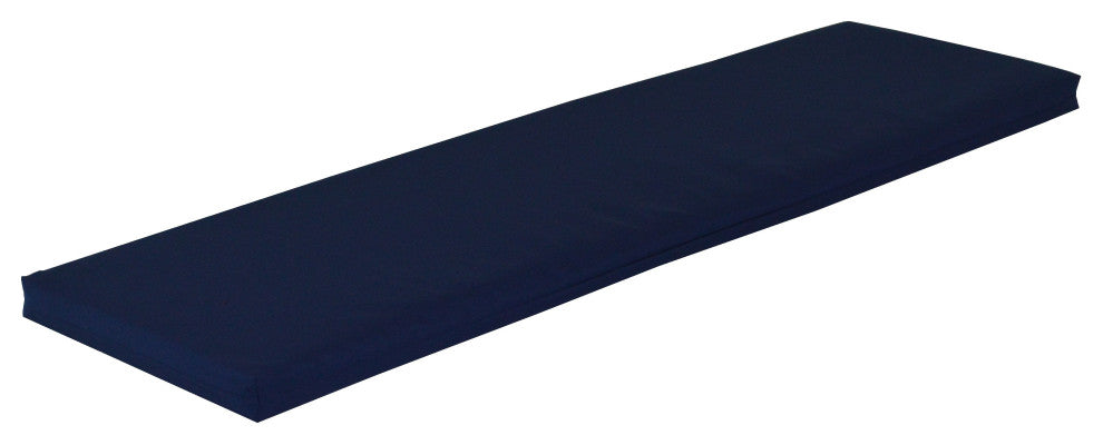 Bench Cushion, Navy Blue, 6 Foot