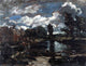 John Constable Flatford Mill from a Lock on the Stour Gallery Wrapped Canvas