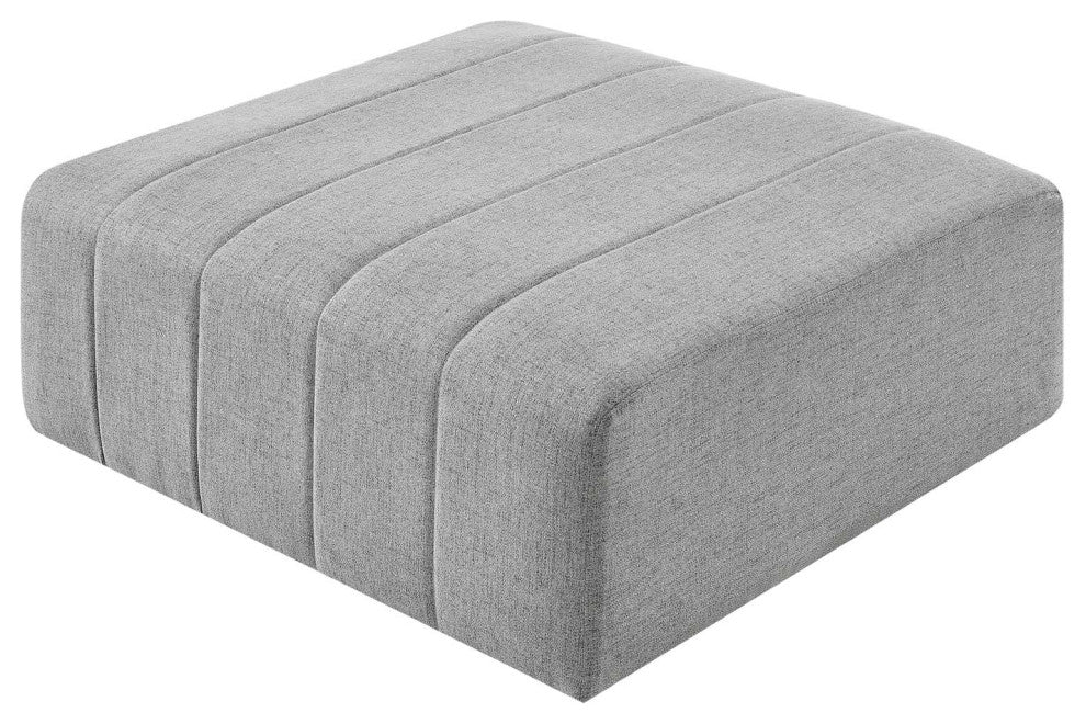 Sectional Sofa Set, Fabric, Gray, Modern, Living Lounge Hotel Hospitality