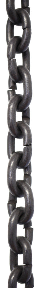 Brass Small Round Chandelier Chain, 3', Oil Bronzed Black, U17