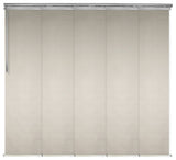 Stella 5-Panel Track Extendable Vertical Blinds 58-110"W