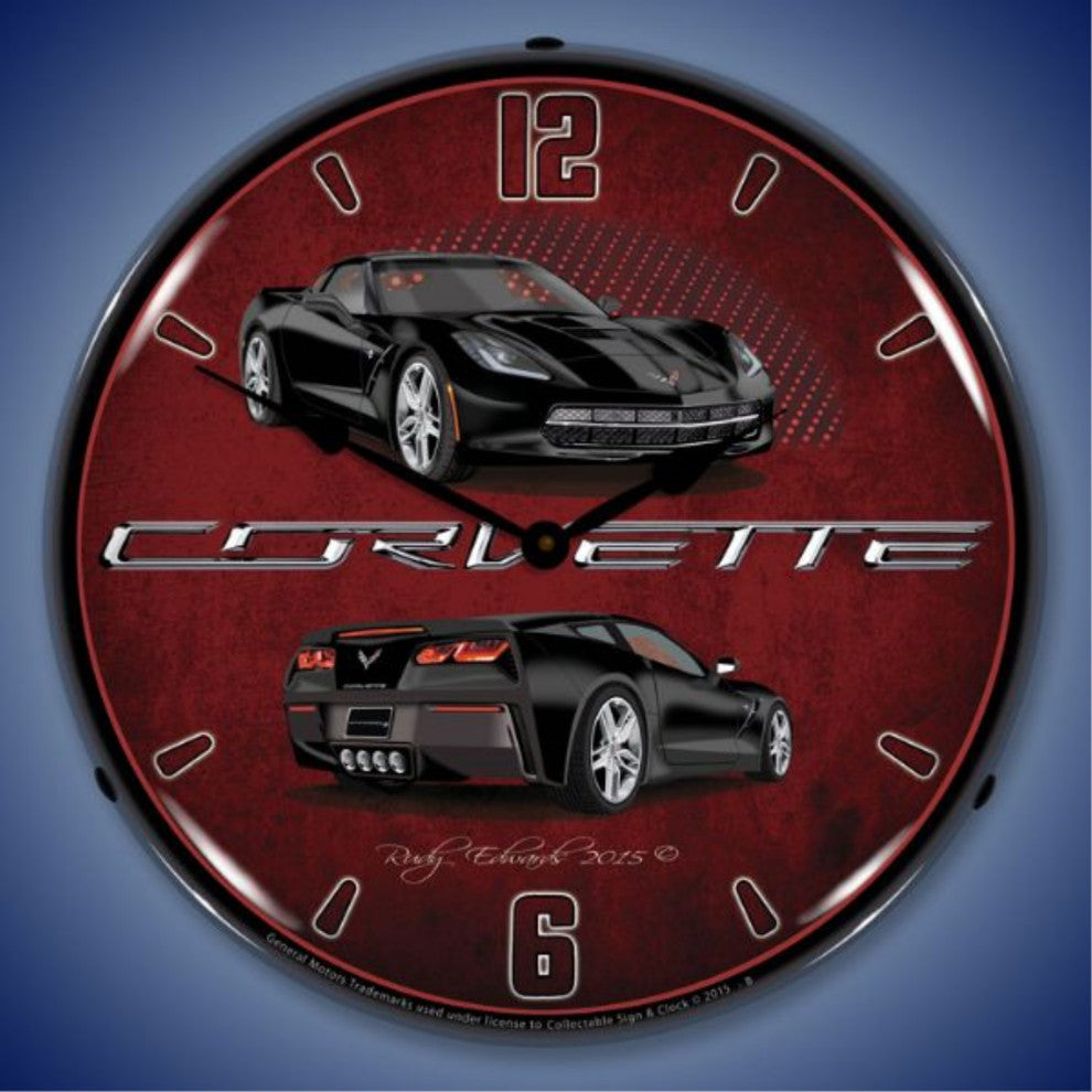 GMRE1502569 C7 Corvette Black Clock