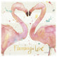 "Flamingo Fever II" Digital Paper Print by Anne Tavoletti, 20"x20"