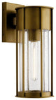 Kichler Camillo 1-LT Medium Outdoor Wall Light 59080NBR - Natural Brass