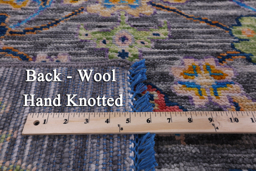 Turkish Oushak Handmade Wool Rug 8' 4" X 10' 0" - Q15618