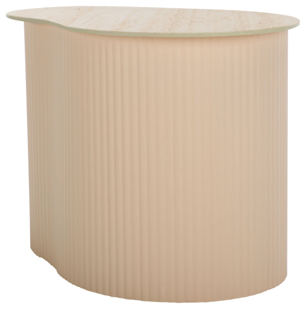 Safavieh MTP Medium Ceramic Side Table, Beige