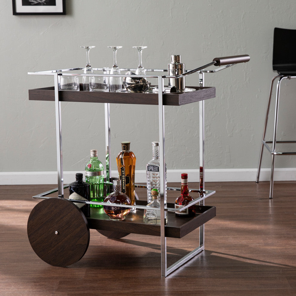Wilmslow Rolling Bar Cart
