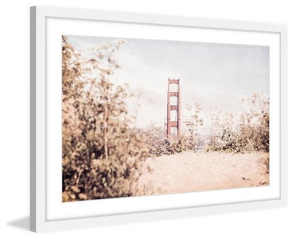 "From Afar" Framed Painting Print, 36"x24"