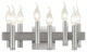 .-     Collette 8-Lt Bath - Satin Nickel