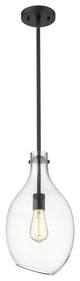 Innovations Lighting 493-1S-BK-G552-9 Salem 1 Light 8.5" Mini Pendant