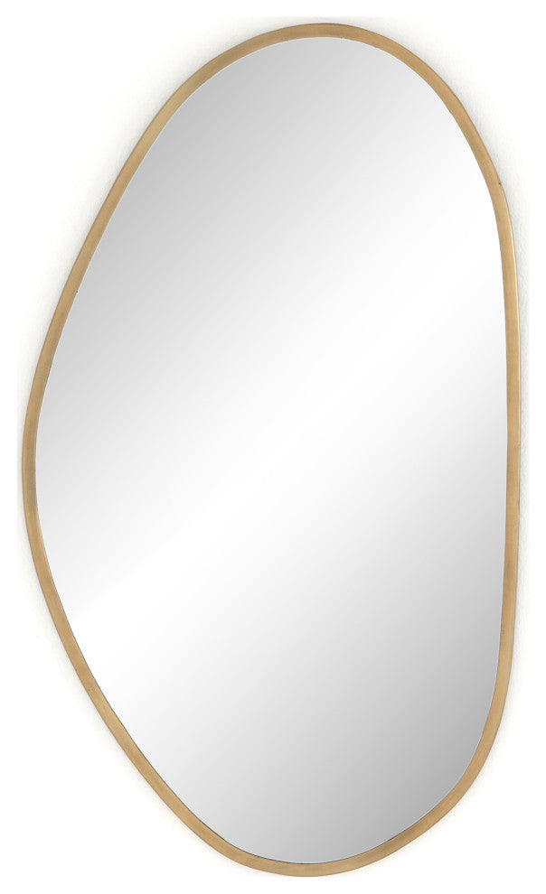 Brinley Mirror-Antique Brass