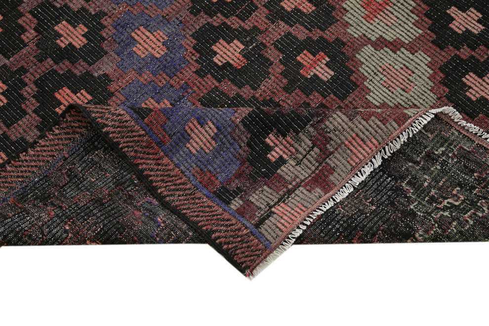 Rug N Carpet - Handwoven Anatolian 6' 8'' x 10' 1'' Contemporary Wool Kilim Rug