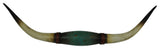 Teal Faux Longhorn Wall Sculpture