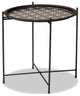 Ivana Modern And Contemporary Black Finished Metal Plant Stand