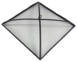 Sunnydaze 31" Heavy-Duty Steel Square Mesh Fire Pit Spark Screen Cover
