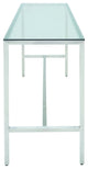 Verona 72" Stainless Steel Island, Top: Glass, Counter Height