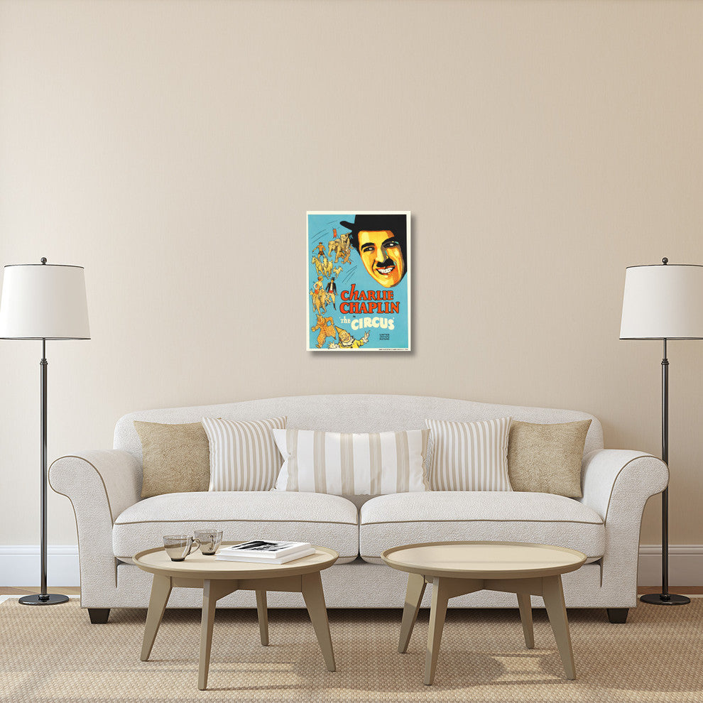 "Charlie Chaplin - The Circus, 1928" Canvas by Hollywood Photo Archive, 22x30"