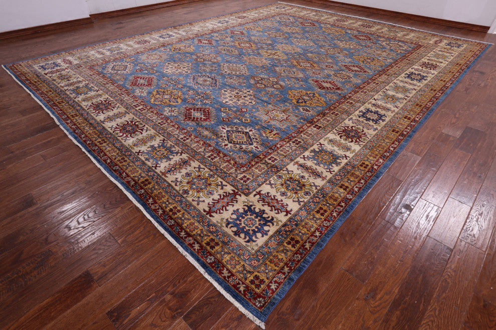 Super Kazak Hand Knotted Rug 12' 8" X 16' 1" Q5024