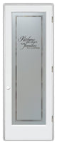 Pantry Door - Family Kitchen - Primed - 28" x 80" - Knob on Left - Pull Open