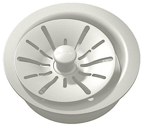 LKPDQD1PA Elkay Quartz Perfect Drain 3-1/2" Polymer Disposer Flange, Parchment