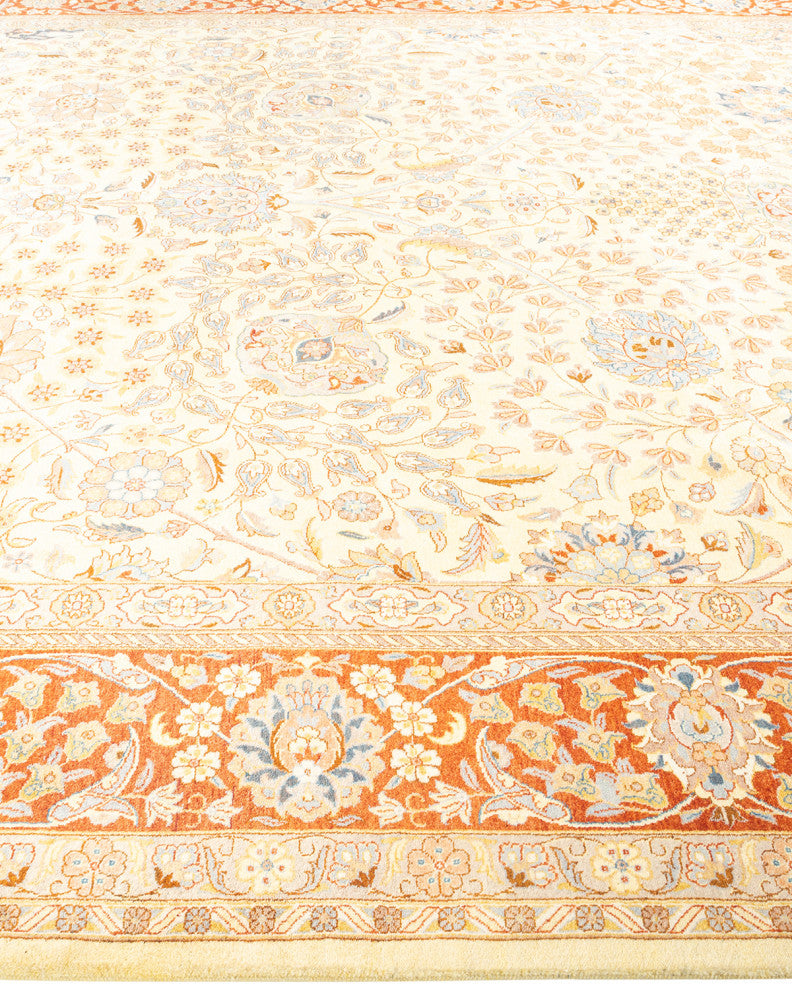 Mogul, One-of-a-Kind Hand-Knotted Area Rug Beige, 9'3"x12'4"