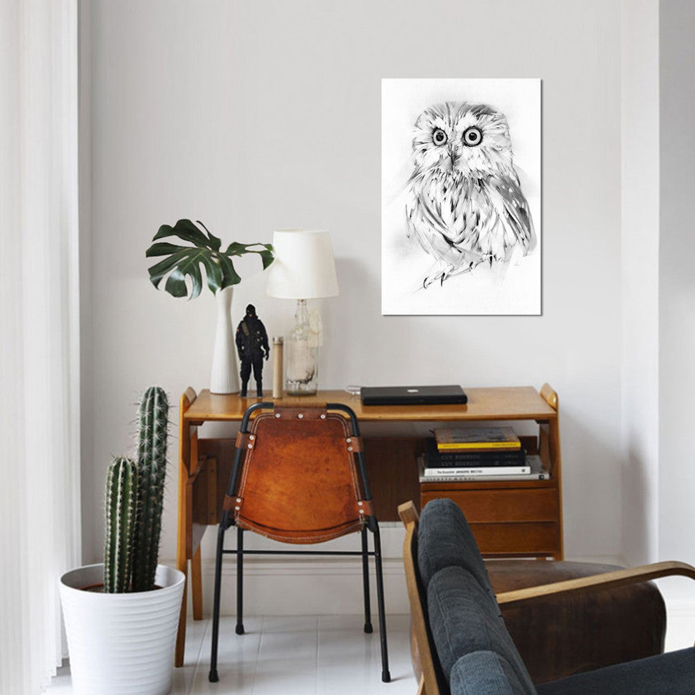"Wise" by Alexis Marcou, Canvas Print, 26"x18"