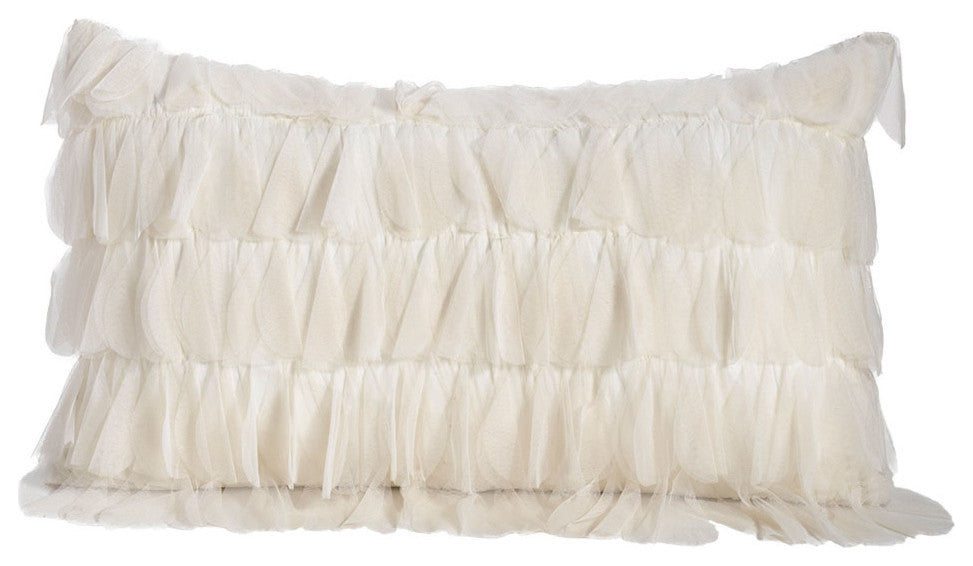 Chichi Decorative Pillow, Ivory