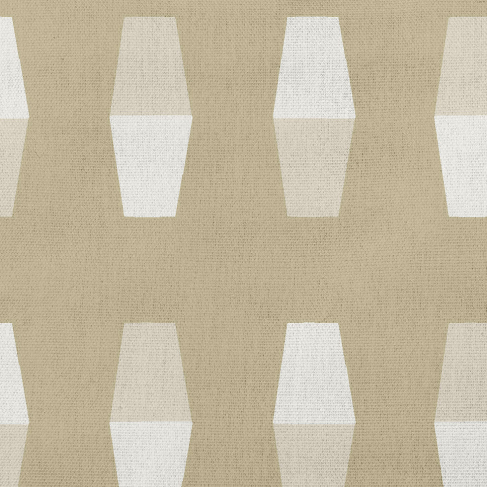26x26" Bowling Pins Nautical Decorative Indoor Pillow, Taupe
