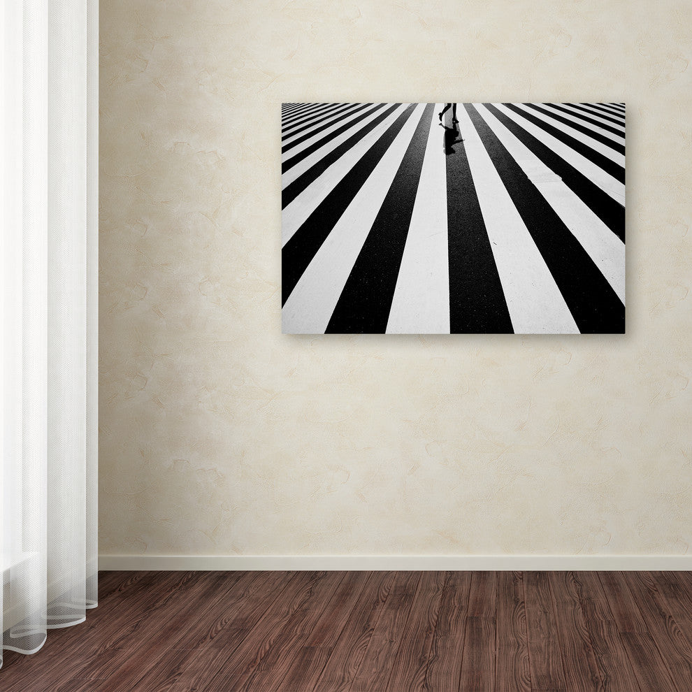 Kouji Tomihisa 'Black And White' Canvas Art, 24x16