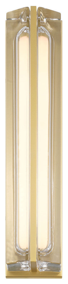 Langferd, Outdoor, 24", Gold, Clear Glass