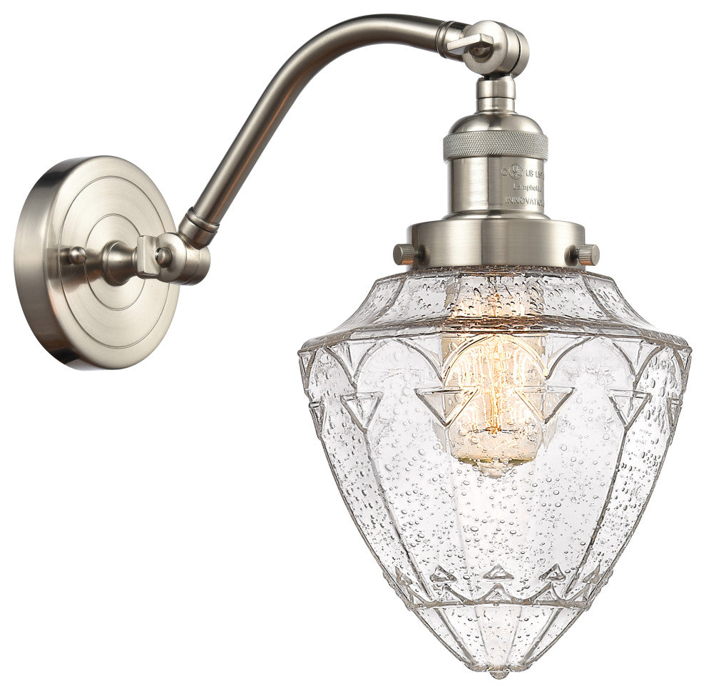 Innovations 515-1W-SN-G664-7-LED 1-Light Sconce, Brushed Satin Nickel