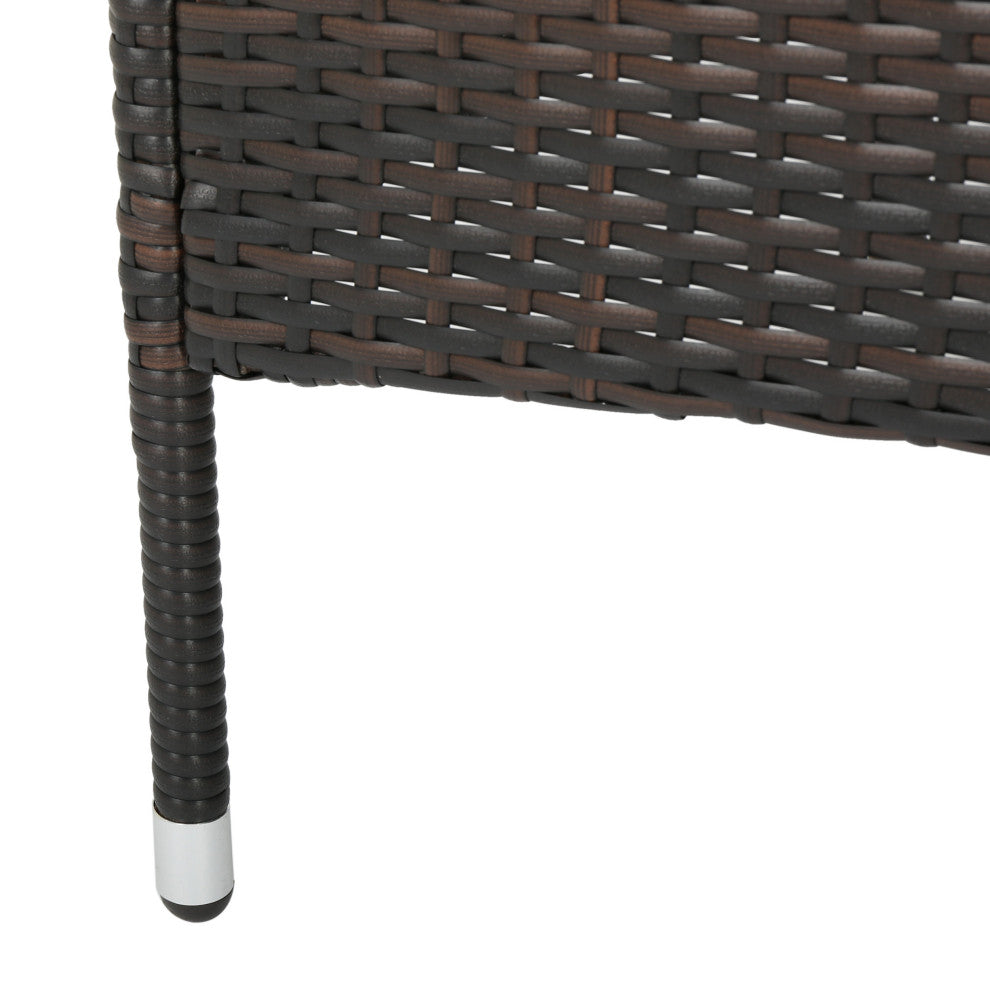 GDF Studio 2-Piece Ines Multi-Brown Outdoor Set