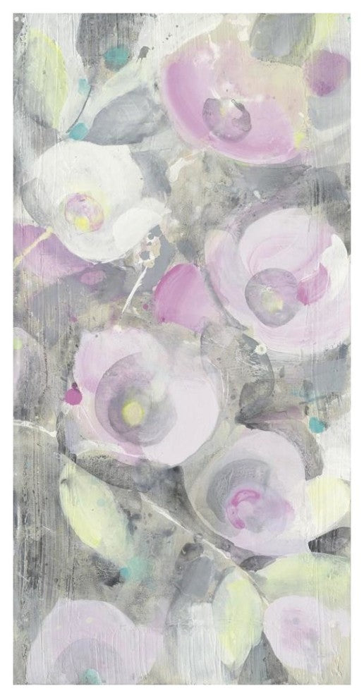 "Sugar Flowers II" Digital Paper Print by Albena Hristova, 20"x38"