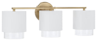 Capital Lighting 153031-549 Weller 3 Light 24"W Vanity Light - Matte Brass /