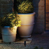 Hinkley Landscape Lighting 5.75" x 3.25" 4w MR16 LED Spot Light, Textured Brown