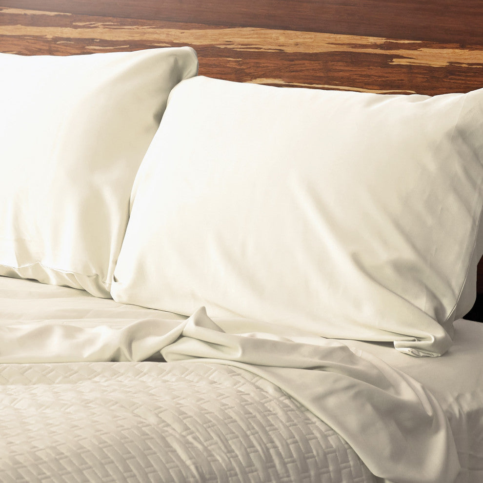 BedVoyage Luxury 100% Rayon Viscose Bamboo Pillowcase Set