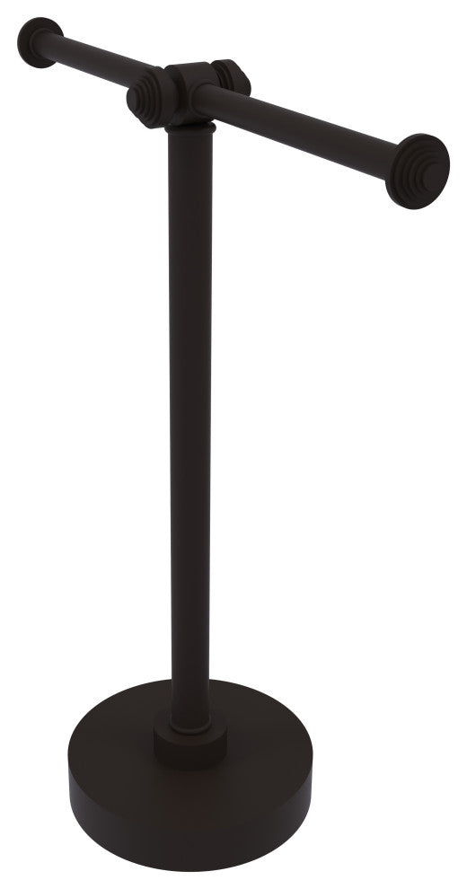Southbeach Vanity Top 2 Arm Guest Towel Holder, Oil Rubbed Bronze
