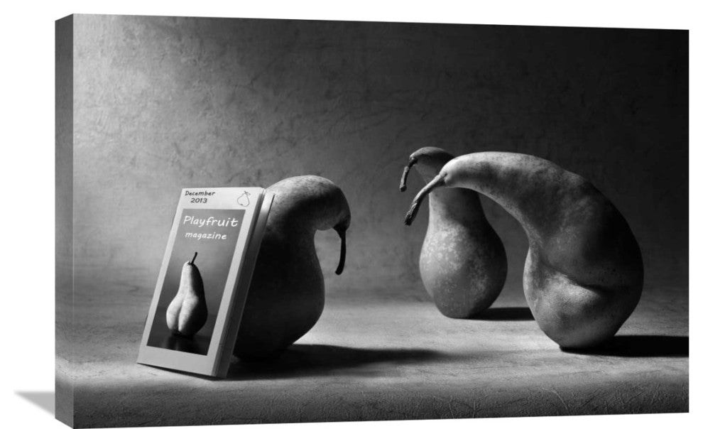 "What Are You Reading, Son?" Canvas Giclee by Victoria Ivanova, 30"x20"