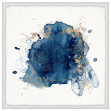 "Grounded Coast" Framed Painting Print, 12x12