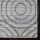 HAND WOVEN FLAT WEAVE KILIM POLYESTER AREA RUGS -Rectangle,Light Gray,Geometric, [Runner] 2'6''x10'