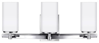 Generation Lighting Lighting 3-Light Wall/Bath, Chrome