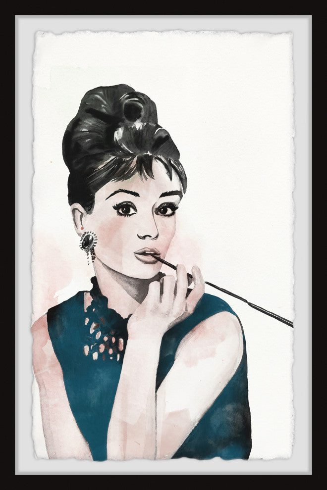 "Ageless" Framed Painting Print, 12x18