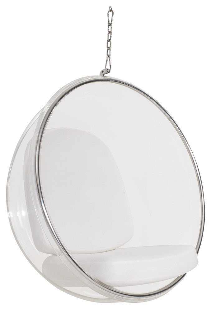 Modway Ring Lounge Chair, White
