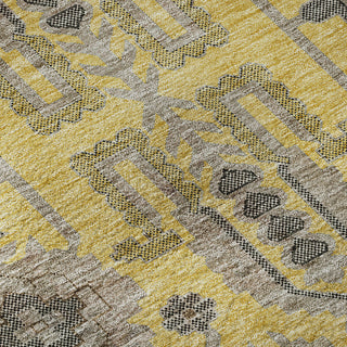 Premium Machine Washable Mayfield AMF697 Honey 9' x 12' Rug