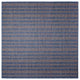 Avena Mosaic Stripe Indoor/Outdoor Rug Denim 7'10" Square